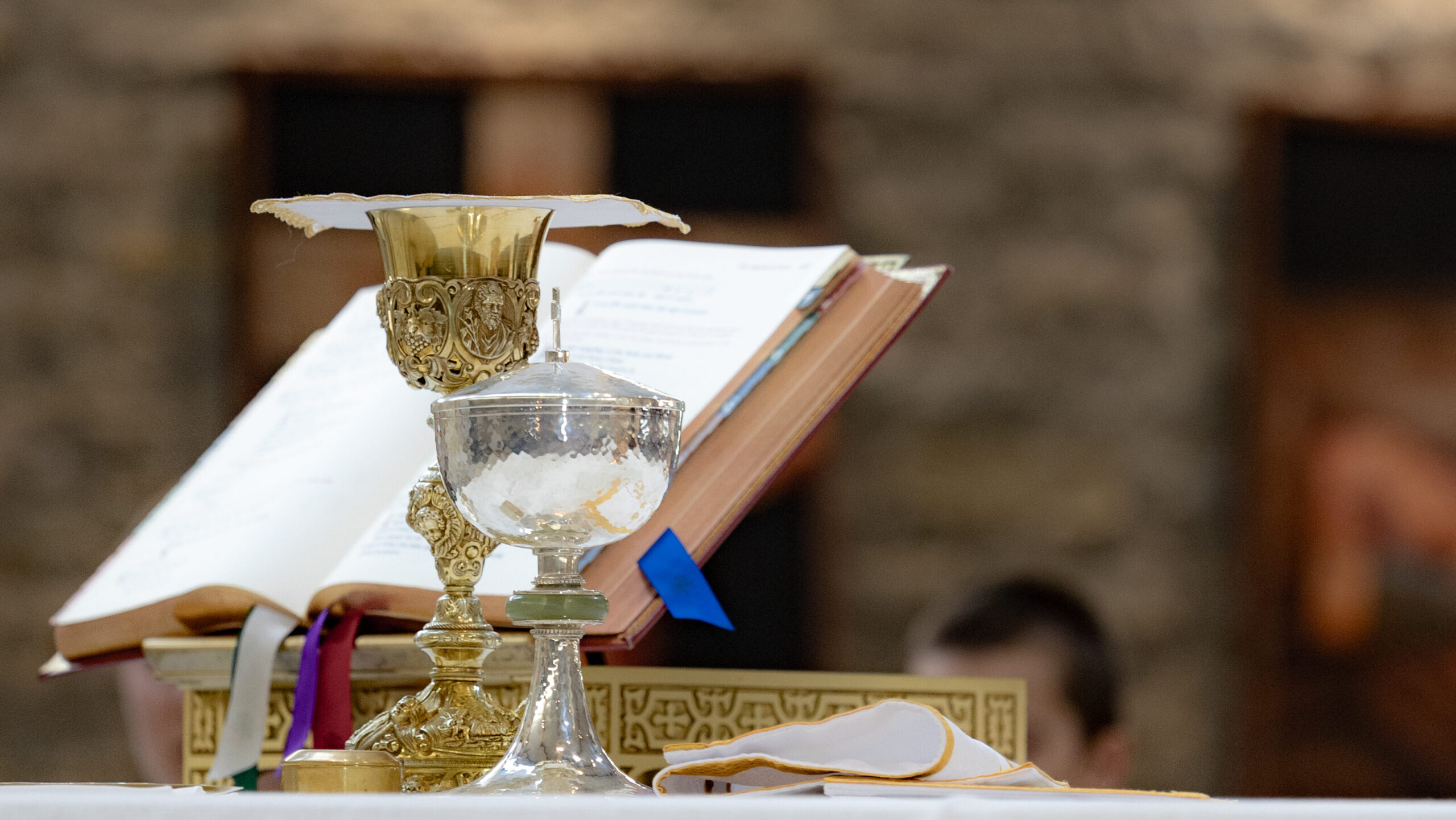 The greatest wedding day detail is the Eucharist.