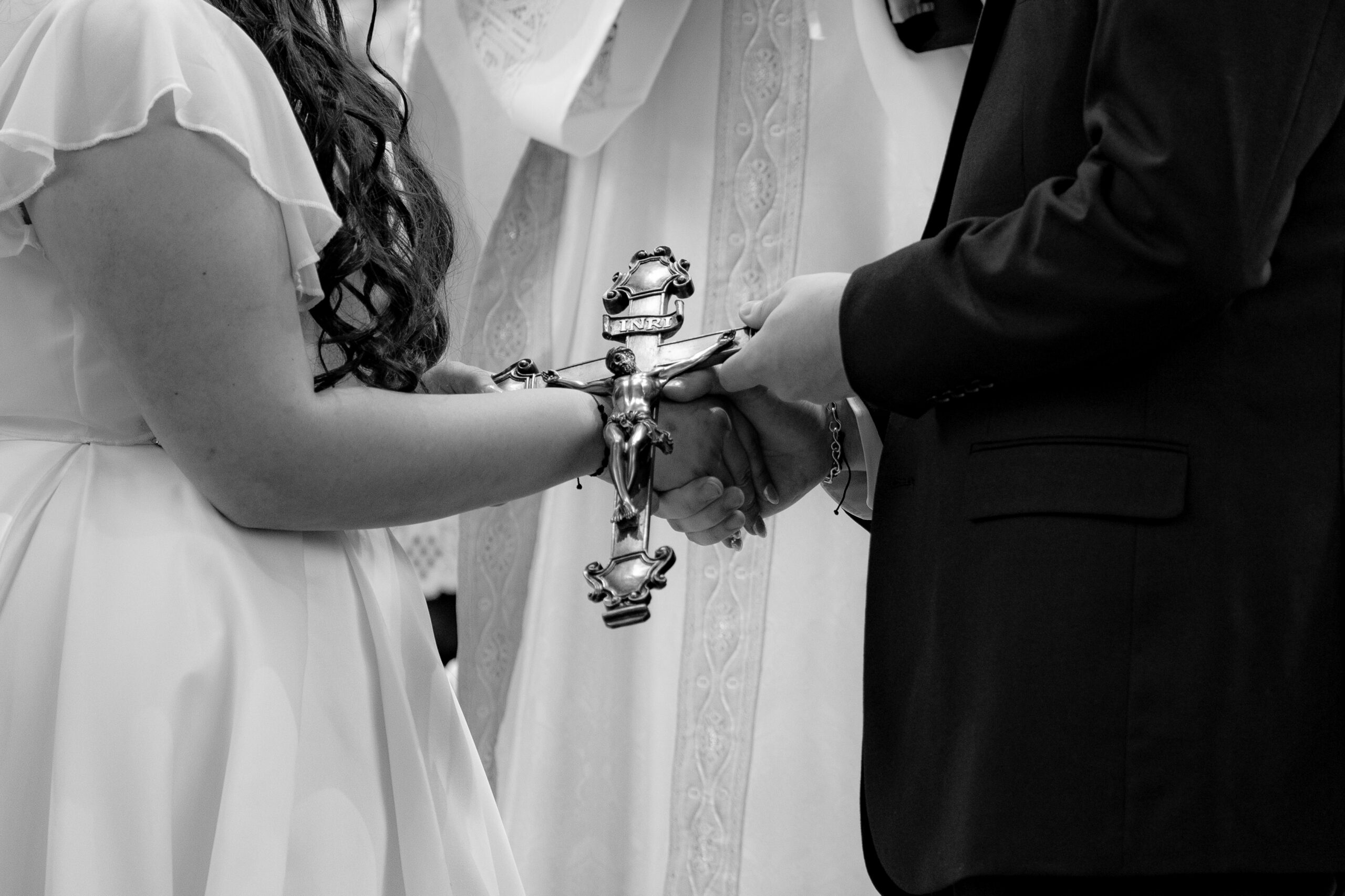 Marriage Crucifix is a beautiful Catholic Wedding devotion.